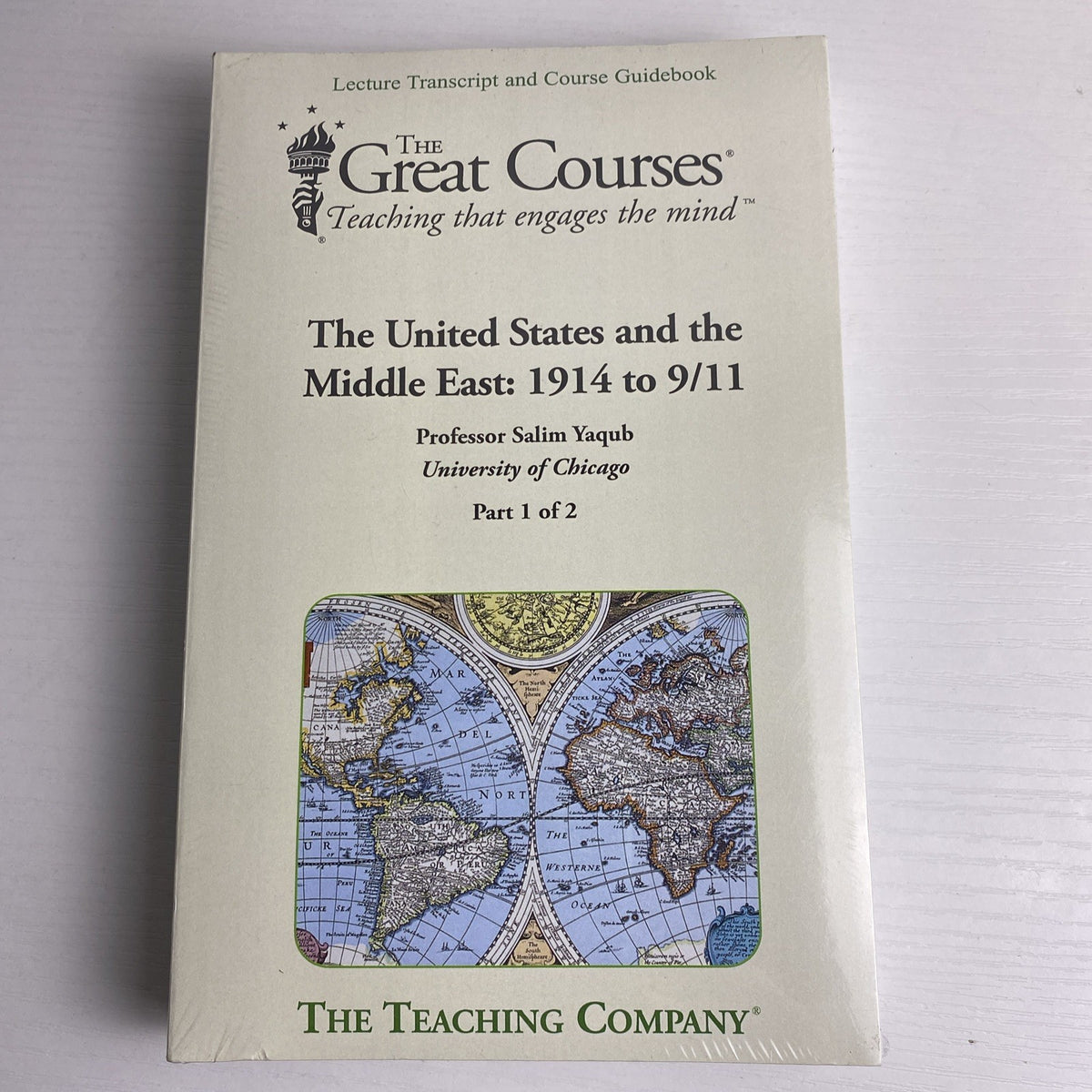 Two factory-sealed DVDs featuring The Great Courses Middle East history series and Wayne Dyer's Tales of Everyday Magic.