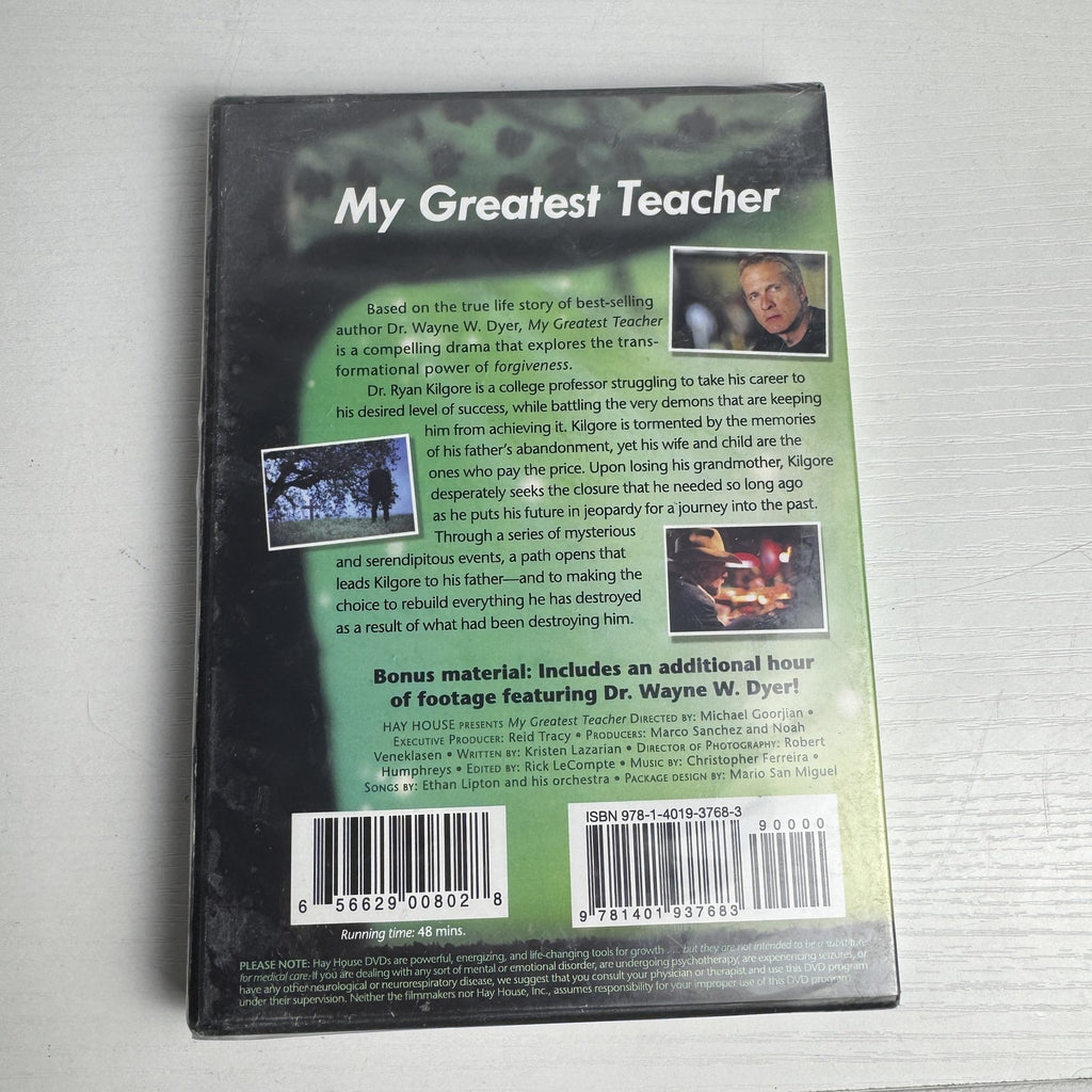 Two factory-sealed DVDs featuring The Great Courses Middle East history series and Wayne Dyer's Tales of Everyday Magic.