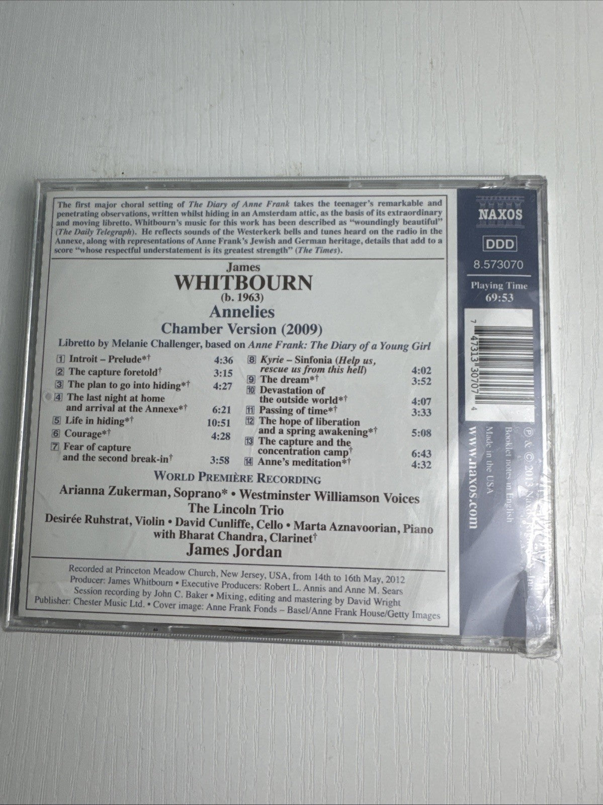 Set of four factory-sealed music CDs featuring classical, Latin pop, neo-soul, and sacred vocal albums.