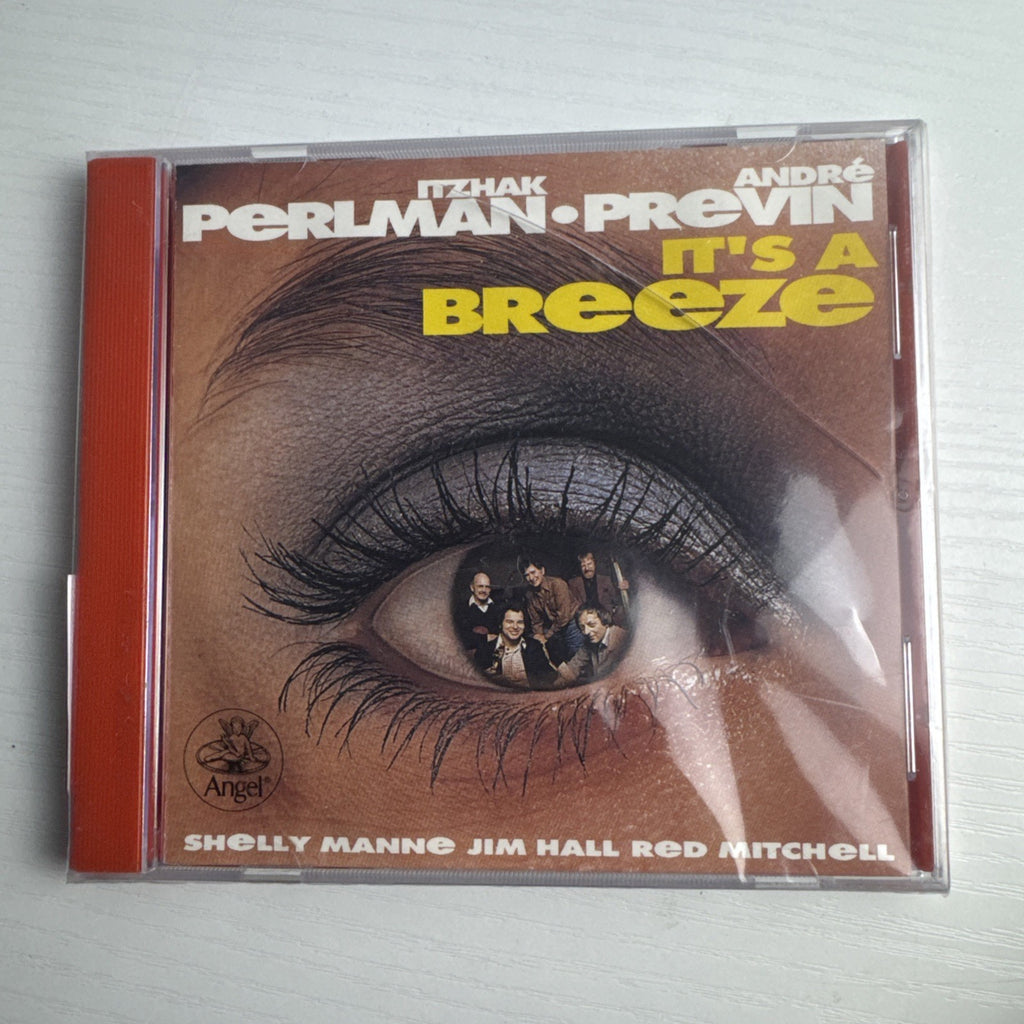 Set of four factory sealed CDs including Great By Choice audiobook, Jackie Evancho, and Itzhak Perlman albums.