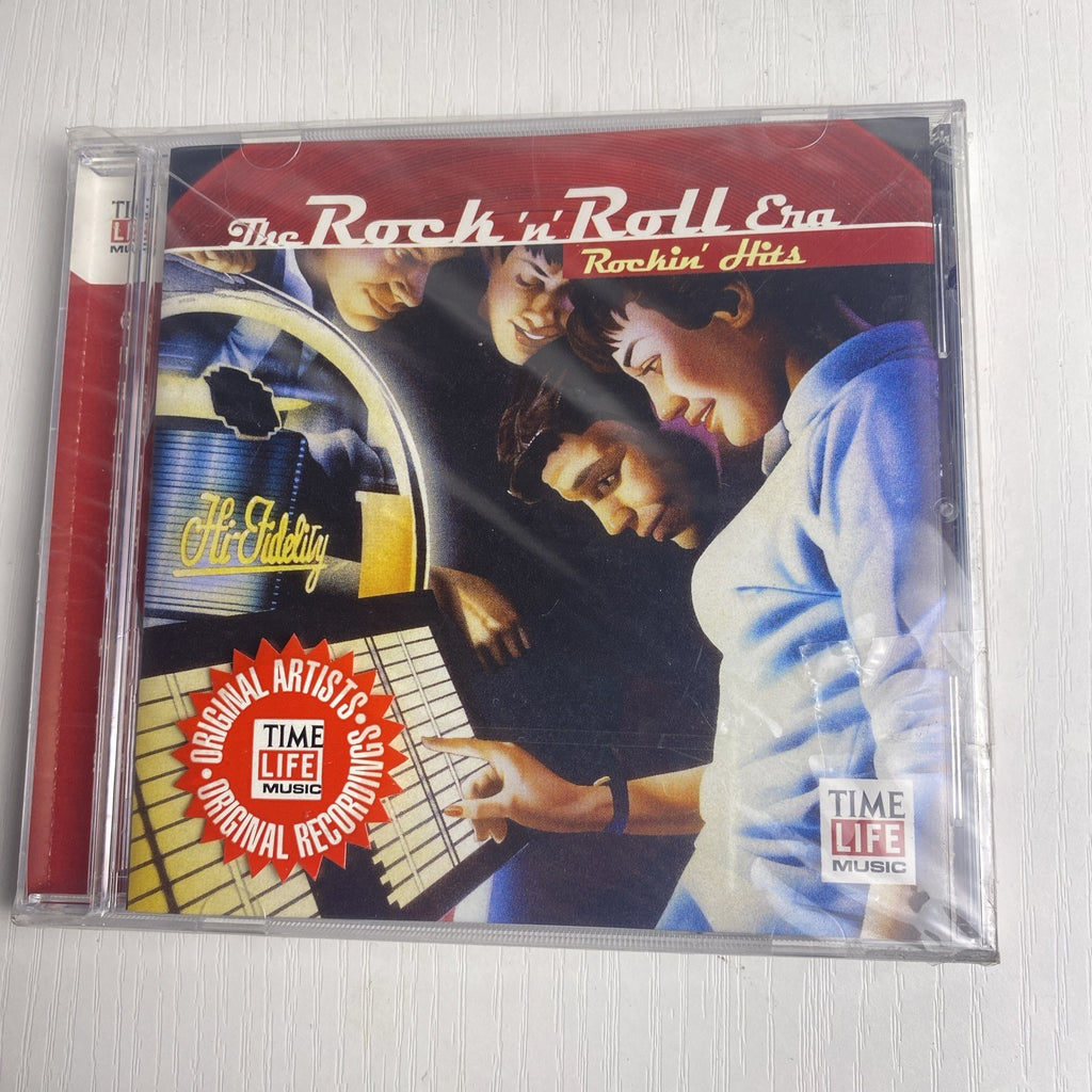 Factory-sealed 4-CD lot including Time Life Rock 'n' Roll Era compilations and a Beatles audio biography