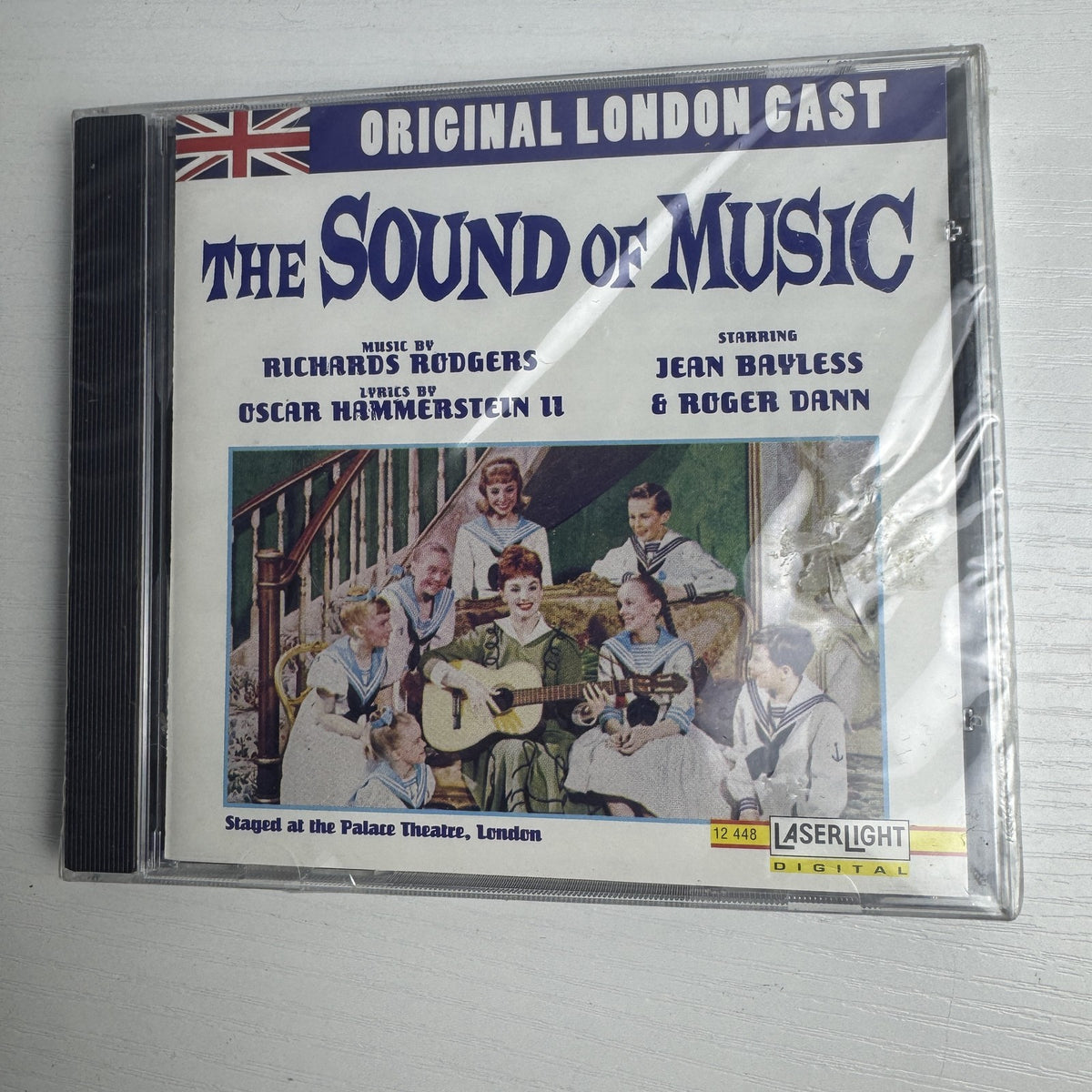 Assorted lot of 4 brand new factory-sealed music CDs including Sound of Music London Cast and 90s Sony Rock Sampler