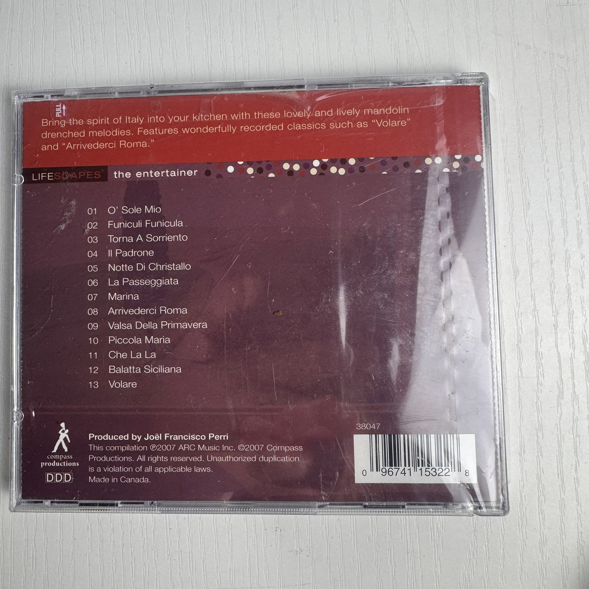 Assorted lot of 4 brand new factory-sealed music CDs including Sound of Music London Cast and 90s Sony Rock Sampler