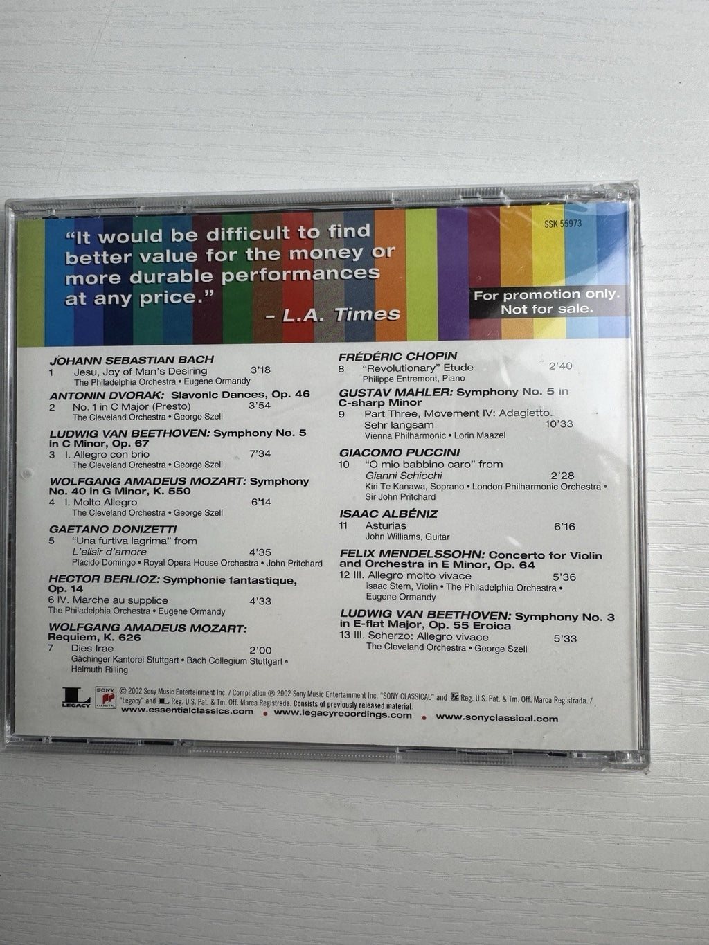 Set of 4 factory-sealed classical and piano music CDs including Andrew Lloyd Webber and Bob Milne albums.