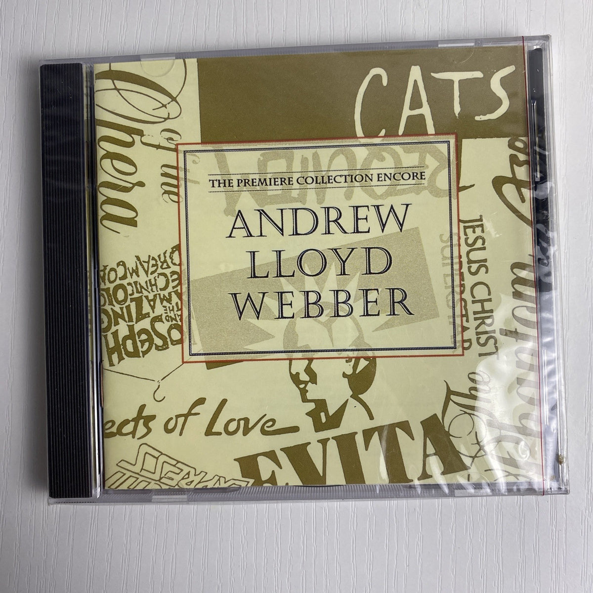 Set of 4 factory-sealed classical and piano music CDs including Andrew Lloyd Webber and Bob Milne albums.