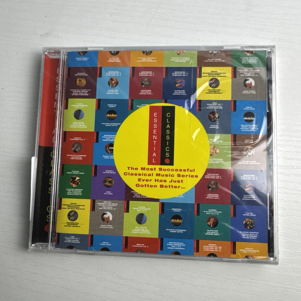 Set of 4 factory-sealed classical and piano music CDs including Andrew Lloyd Webber and Bob Milne albums.