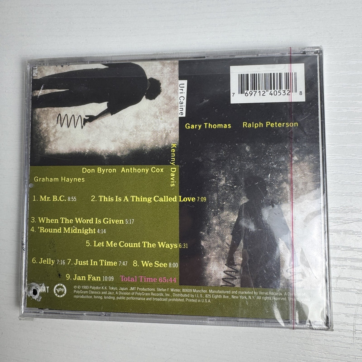 Lot of 4 brand new jazz music CDs including albums by Uri Caine, Tuck and Patti, Brother Yusef, and Jazz at the Movies Band.