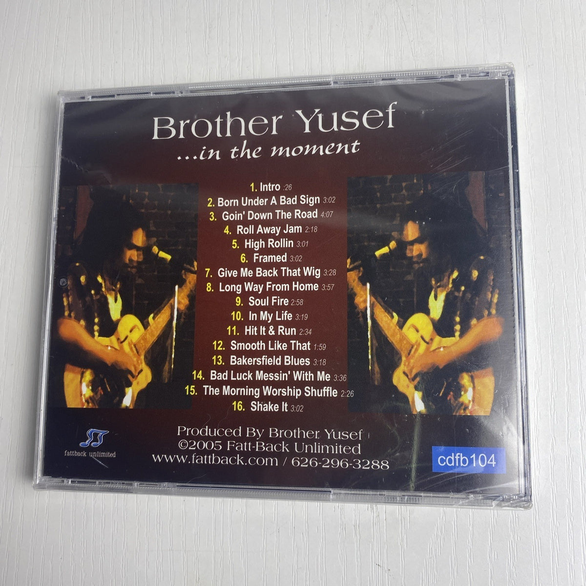 Lot of 4 brand new jazz music CDs including albums by Uri Caine, Tuck and Patti, Brother Yusef, and Jazz at the Movies Band.