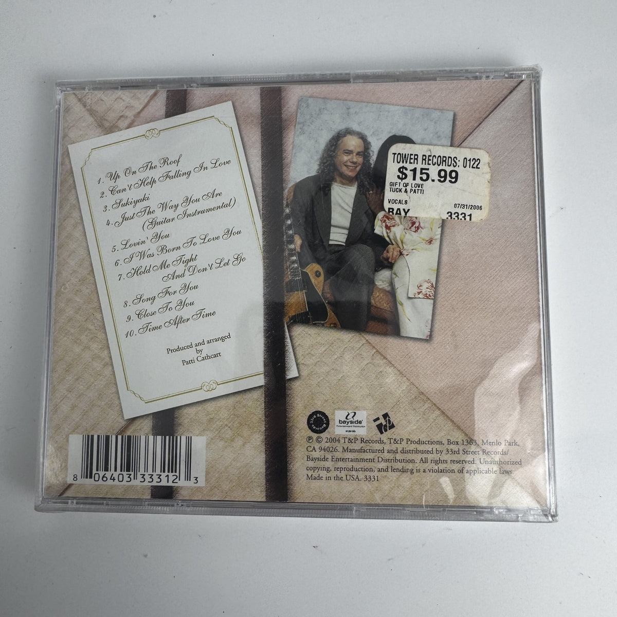 Lot of 4 brand new jazz music CDs including albums by Uri Caine, Tuck and Patti, Brother Yusef, and Jazz at the Movies Band.