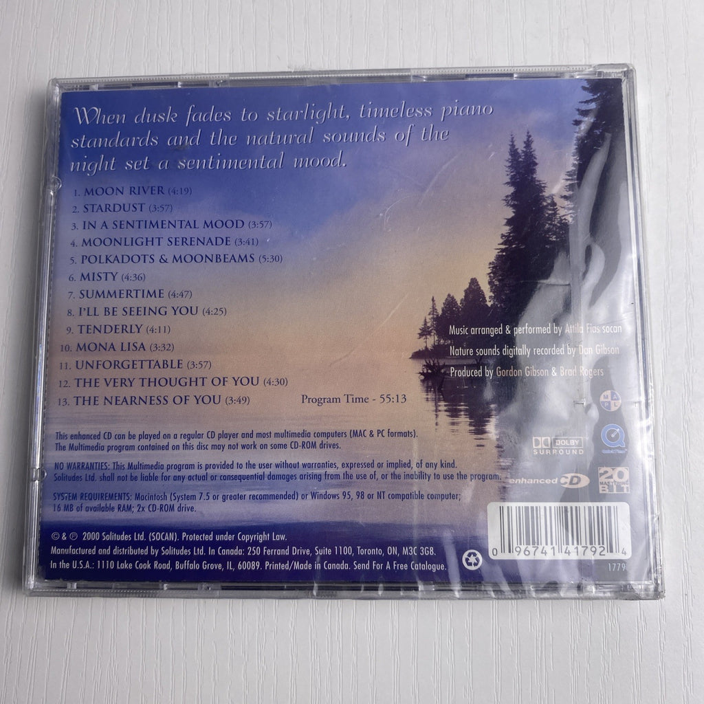 Brand new factory sealed 4 CD nature sounds and relaxation audio bundle including Dan Gibson Solitudes.