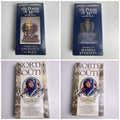 Set of 4 factory-sealed vintage VHS tapes featuring Joseph Campbell PBS series and North and South miniseries.
