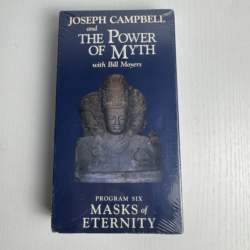 Set of 4 factory-sealed vintage VHS tapes featuring Joseph Campbell PBS series and North and South miniseries.