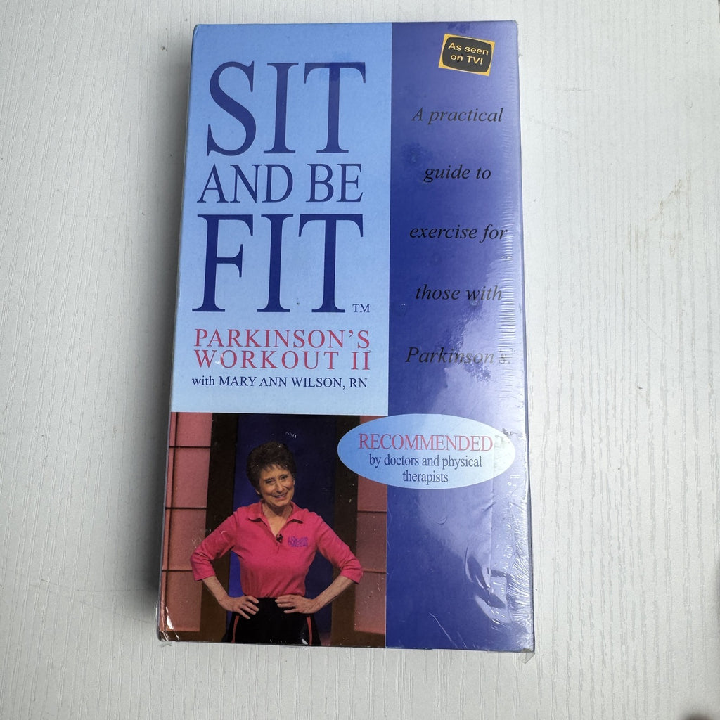 Set of four factory sealed retro VHS tapes featuring fitness workouts and the movie One Fine Day.