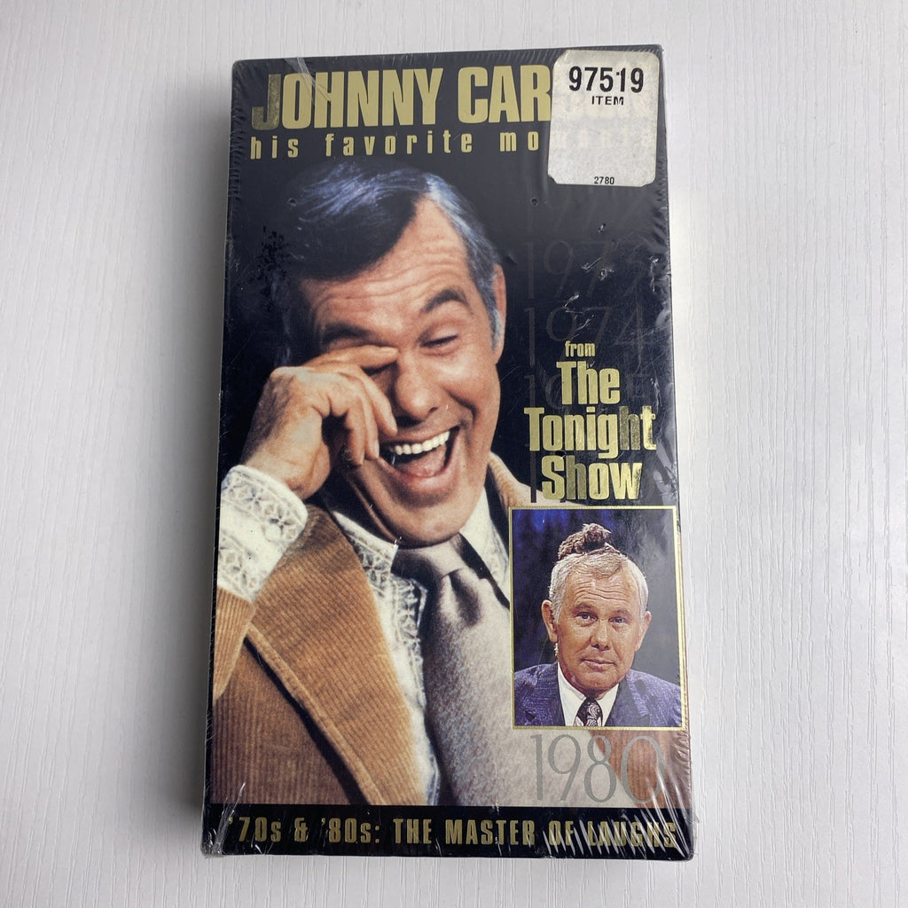 Set of four brand new factory sealed vintage VHS tapes featuring classic TV shows and documentaries