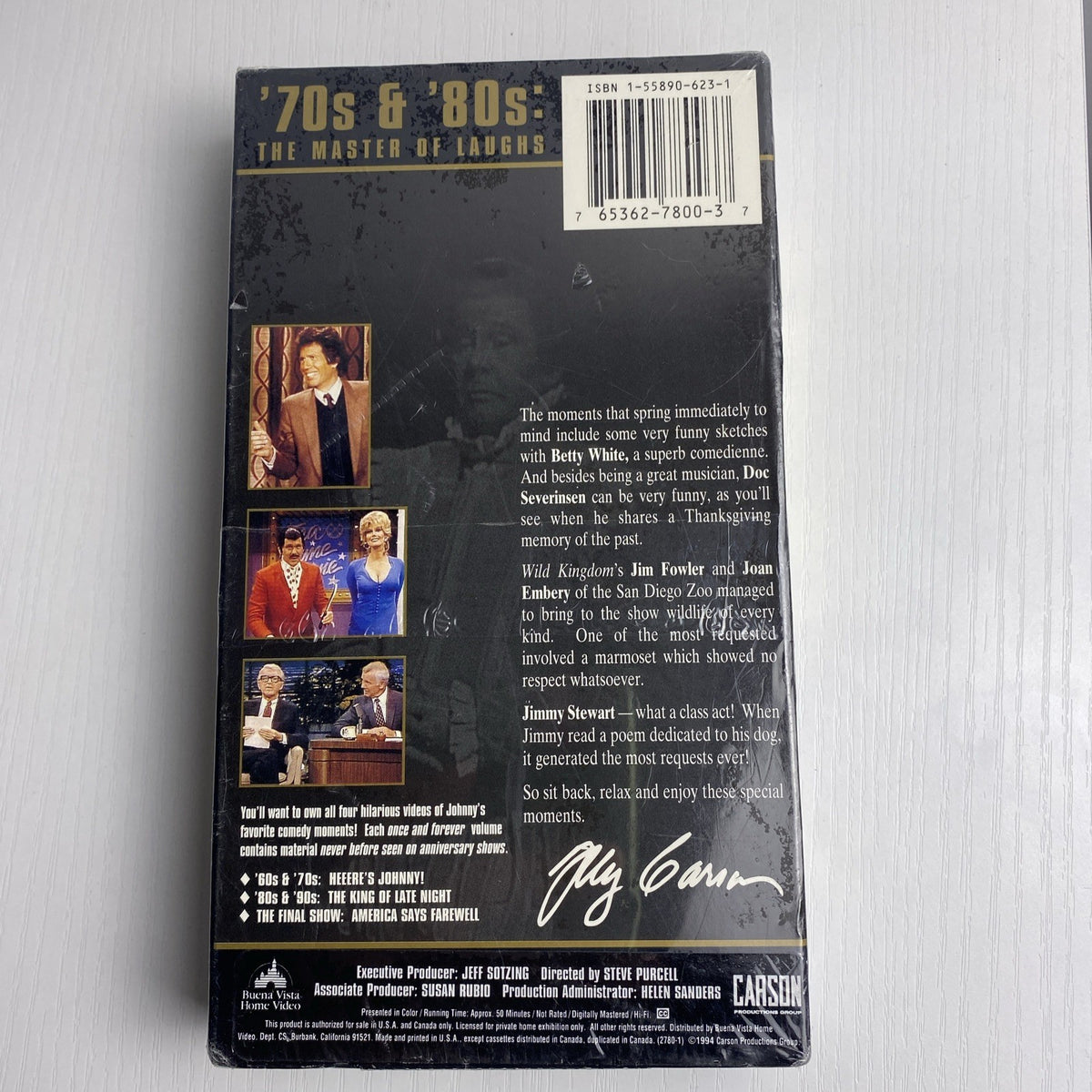 Set of four brand new factory sealed vintage VHS tapes featuring classic TV shows and documentaries