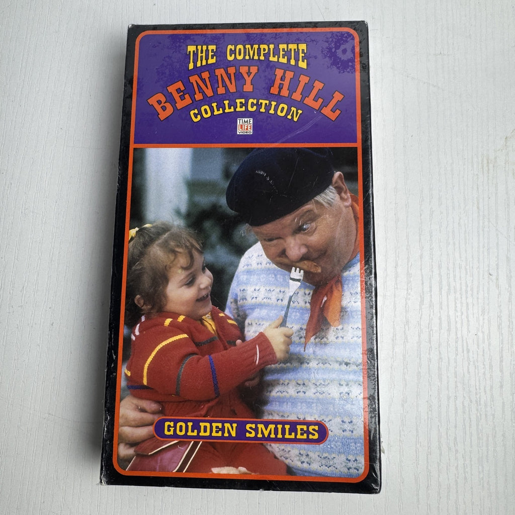 Set of four brand new factory sealed vintage VHS tapes featuring classic TV shows and documentaries