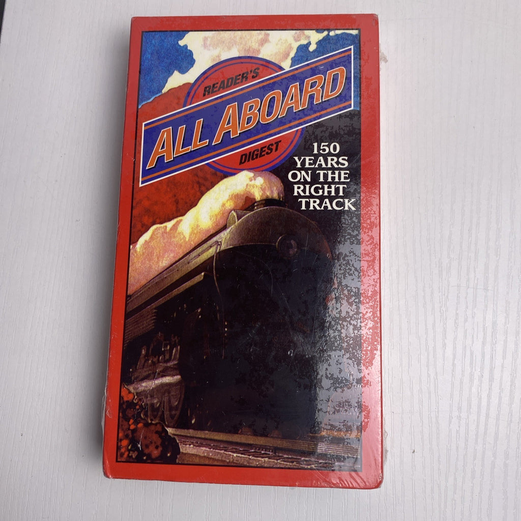 Lot of four brand new factory sealed history and travel documentary VHS tapes including Readers Digest and A&E titles.