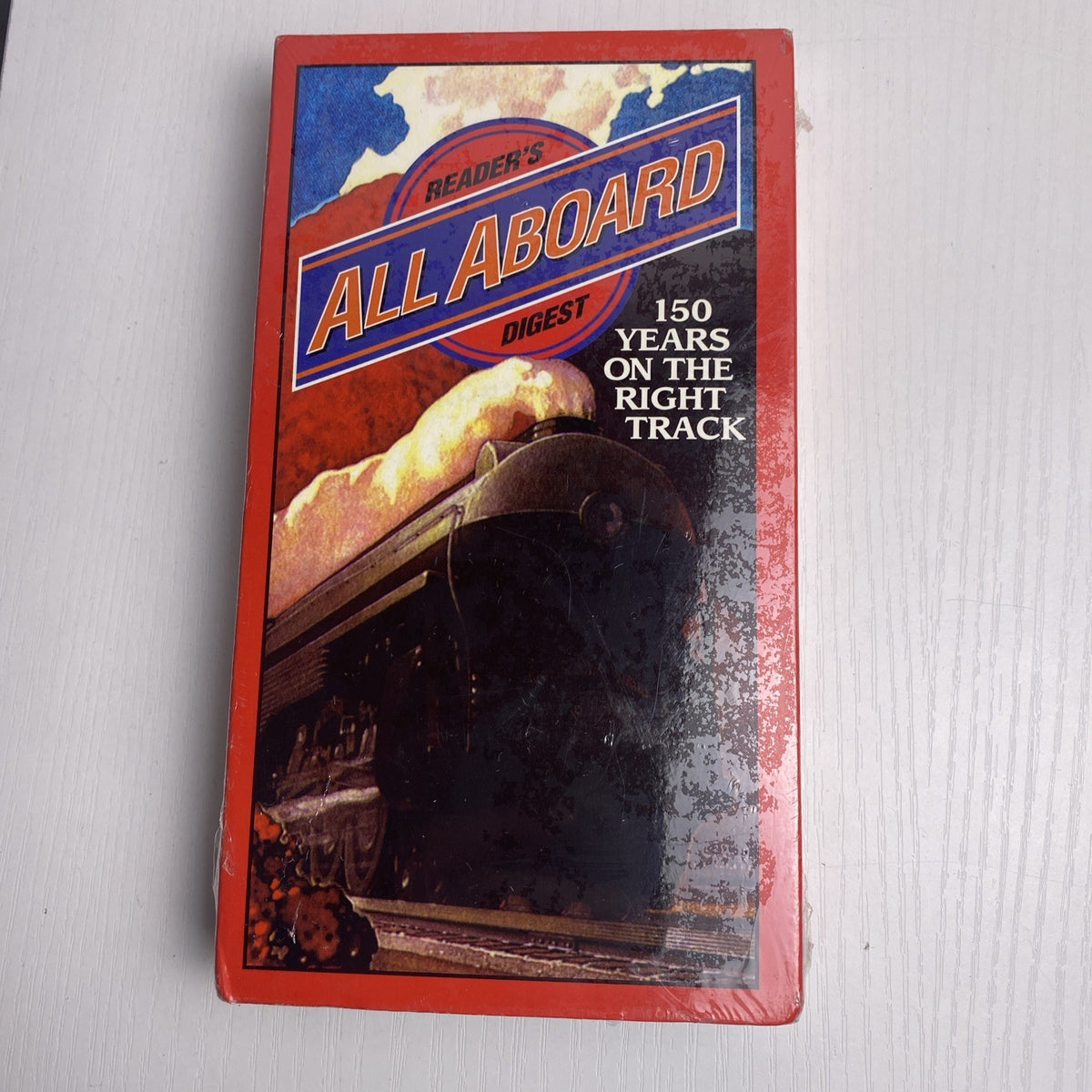 Lot of four brand new factory sealed history and travel documentary VHS tapes including Readers Digest and A&E titles.