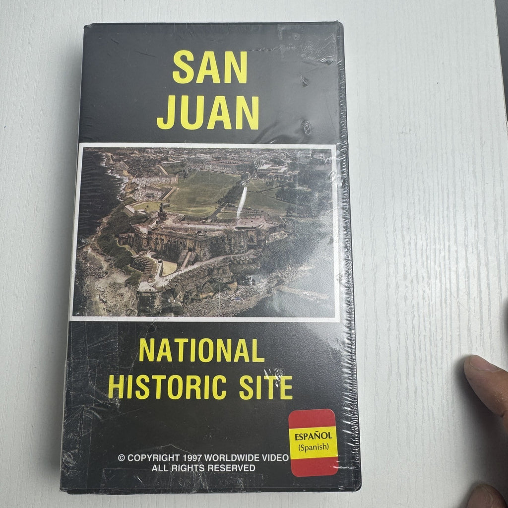 Factory sealed 4-piece travel and history documentary set featuring 3 VHS tapes and 1 DVD.