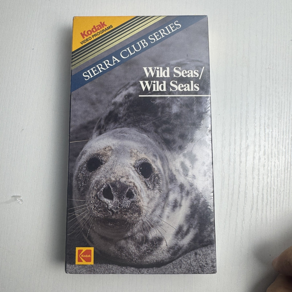 Factory sealed lot of 4 vintage VHS tapes including Sierra Club nature documentary and classic Spanish language movies.