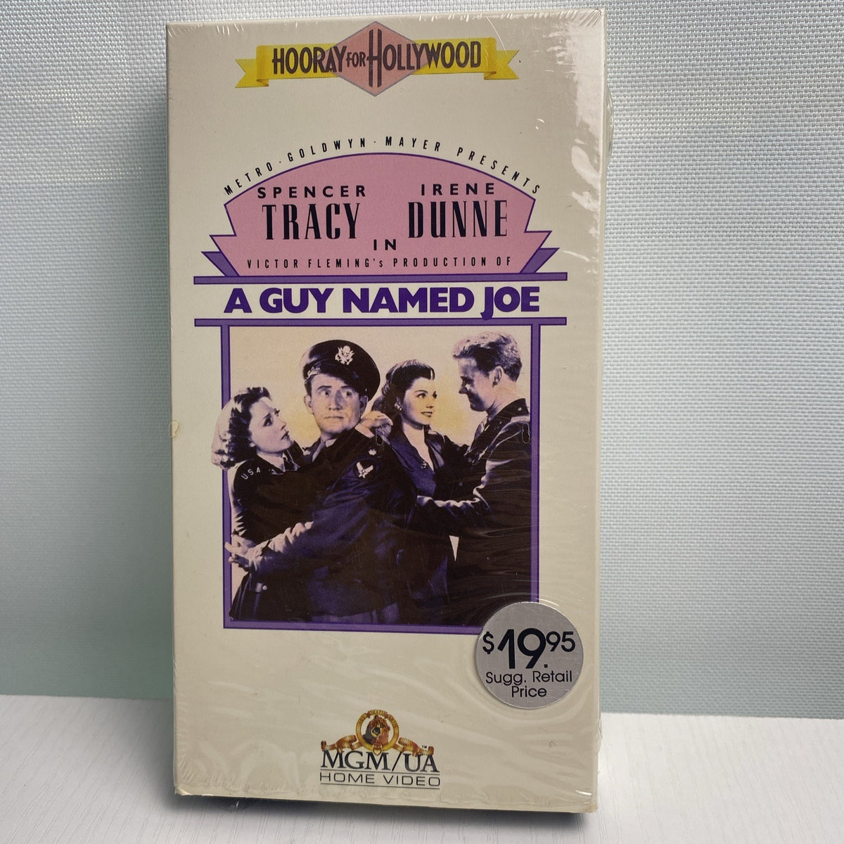 Lot of four brand new factory sealed VHS tape sets including Hitchcock Collection box set and Air Force One