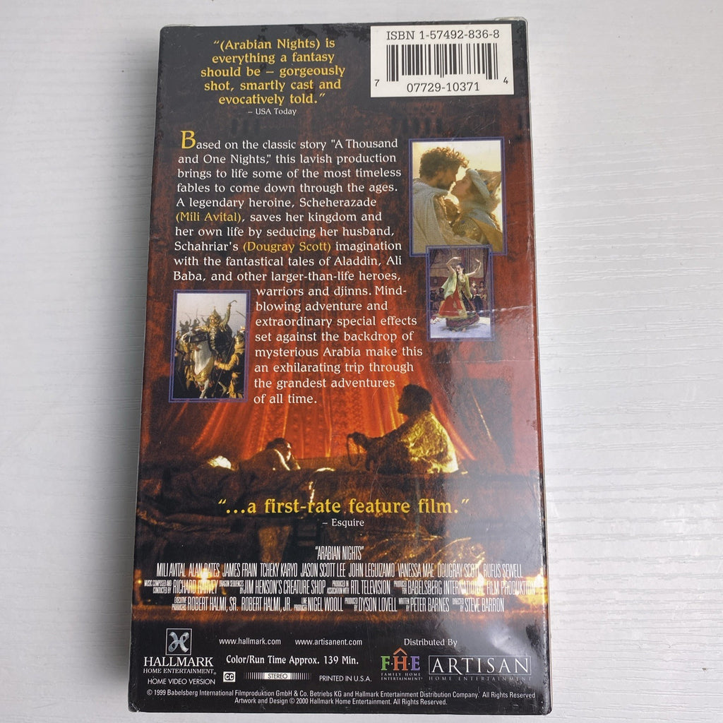 Lot of 4 brand new factory-sealed documentary VHS tapes including Arabian Nights and Ancient Mysteries.