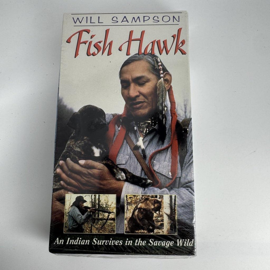 Factory-sealed lot of 4 VHS tapes including Erin Brockovich, Evita, Fish Hawk, and Frank Patterson.