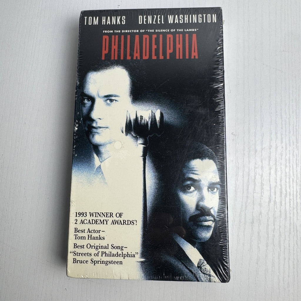 Bundle of 4 factory sealed brand new VHS movie tapes including Philadelphia and The Full Monty