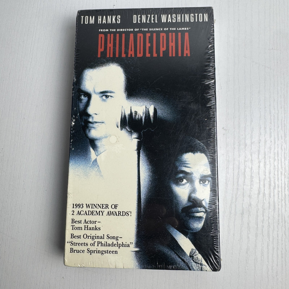 Bundle of 4 factory sealed brand new VHS movie tapes including Philadelphia and The Full Monty