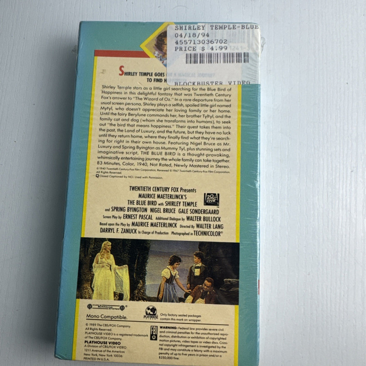 Bundle of 4 factory sealed brand new VHS movie tapes including Philadelphia and The Full Monty