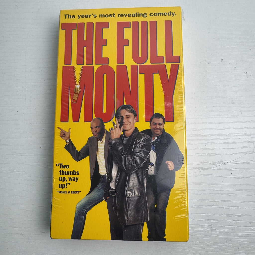 Bundle of 4 factory sealed brand new VHS movie tapes including Philadelphia and The Full Monty