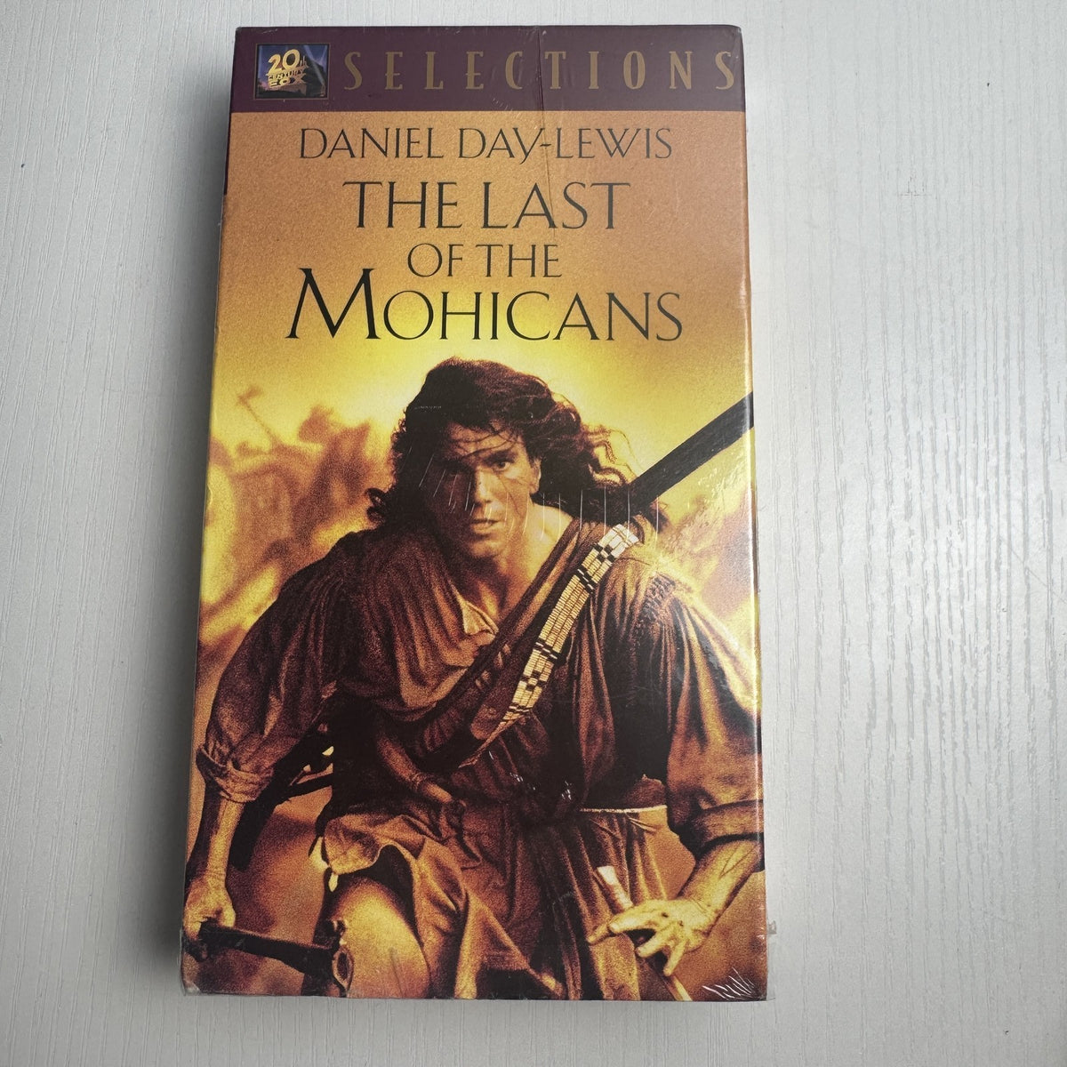 Set of 4 factory-sealed drama VHS tapes including The Last of the Mohicans, The Prince of Tides, and The Joy Luck Club.