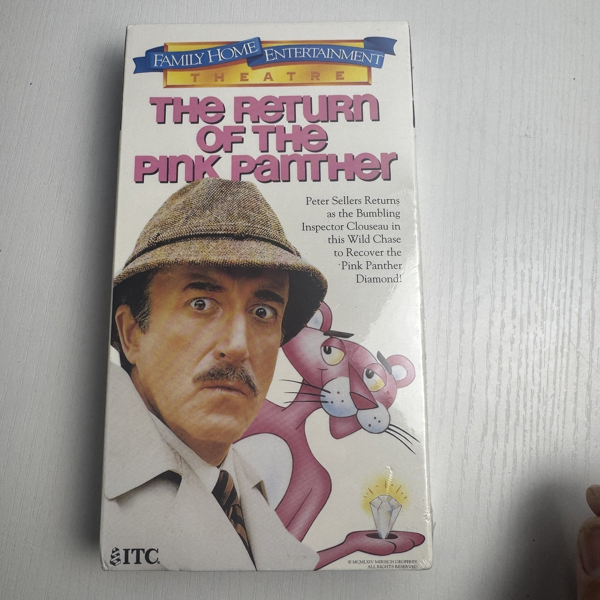 Factory-sealed 4-pack media lot featuring three VHS movies and one audio CD in brand-new condition.