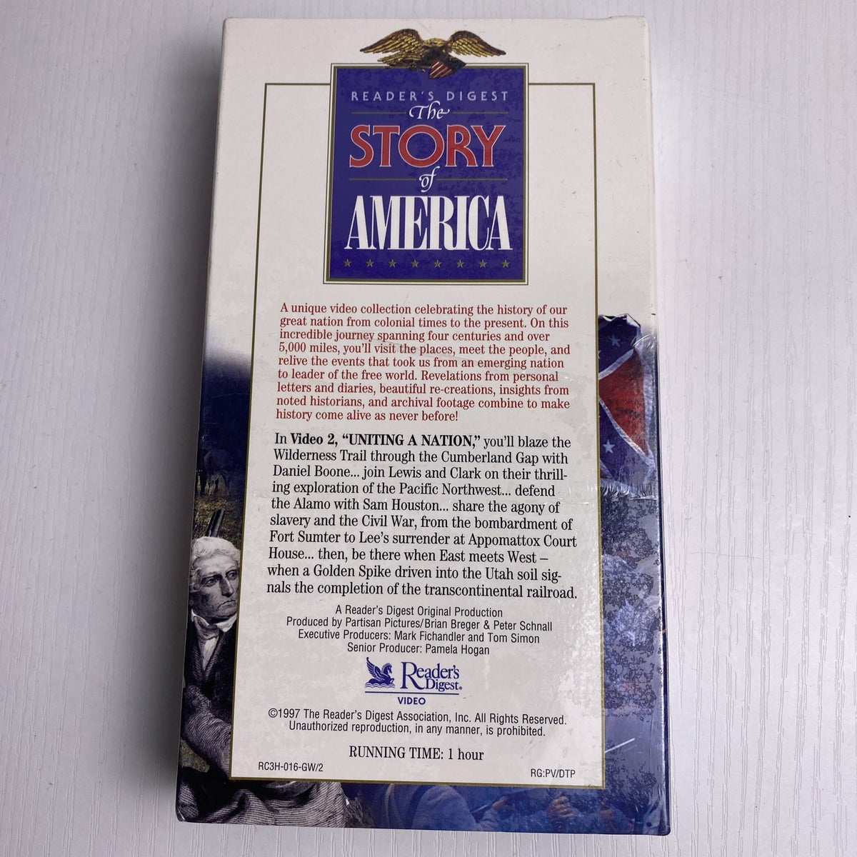 Lot of four brand new factory sealed VHS tapes including Gorky Park and Blues Guitar Step One