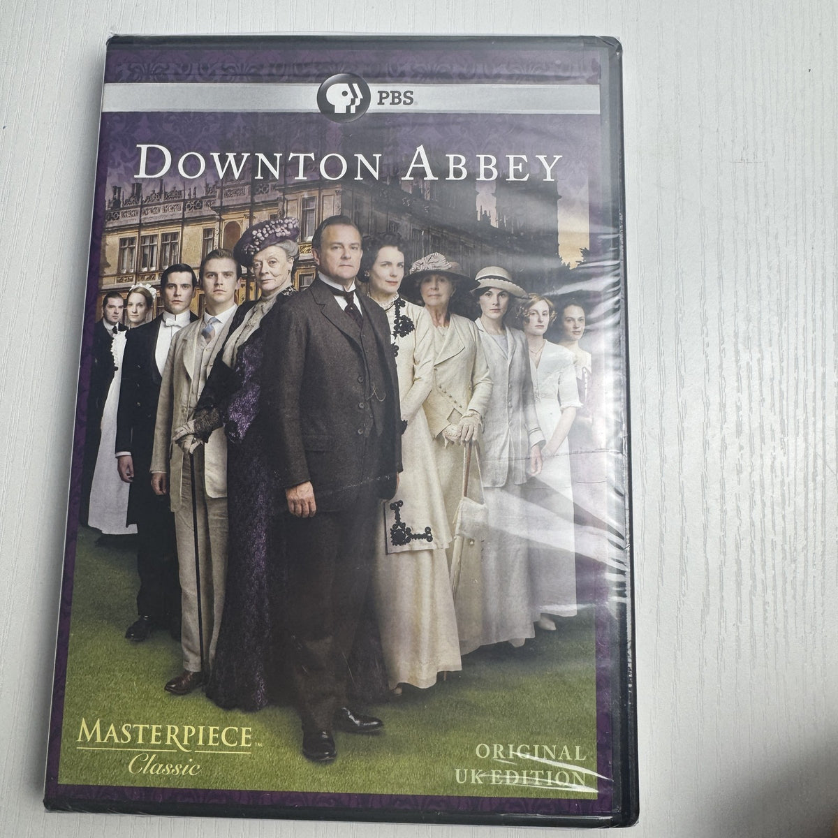 PBS 4-DVD set featuring factory sealed Downton Abbey Seasons 1 and 2 and Dr. Steven Gundry The Longevity Paradox