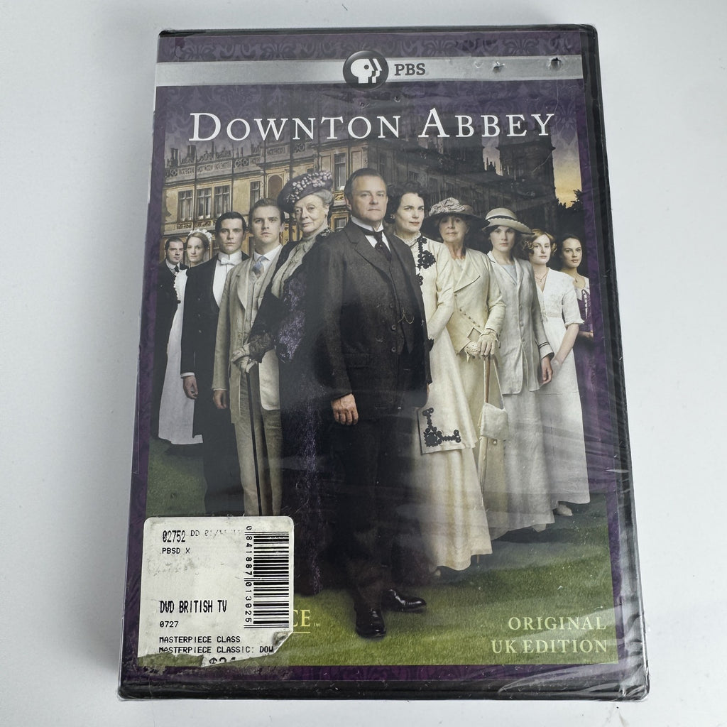 PBS 4-DVD set featuring factory sealed Downton Abbey Seasons 1 and 2 and Dr. Steven Gundry The Longevity Paradox
