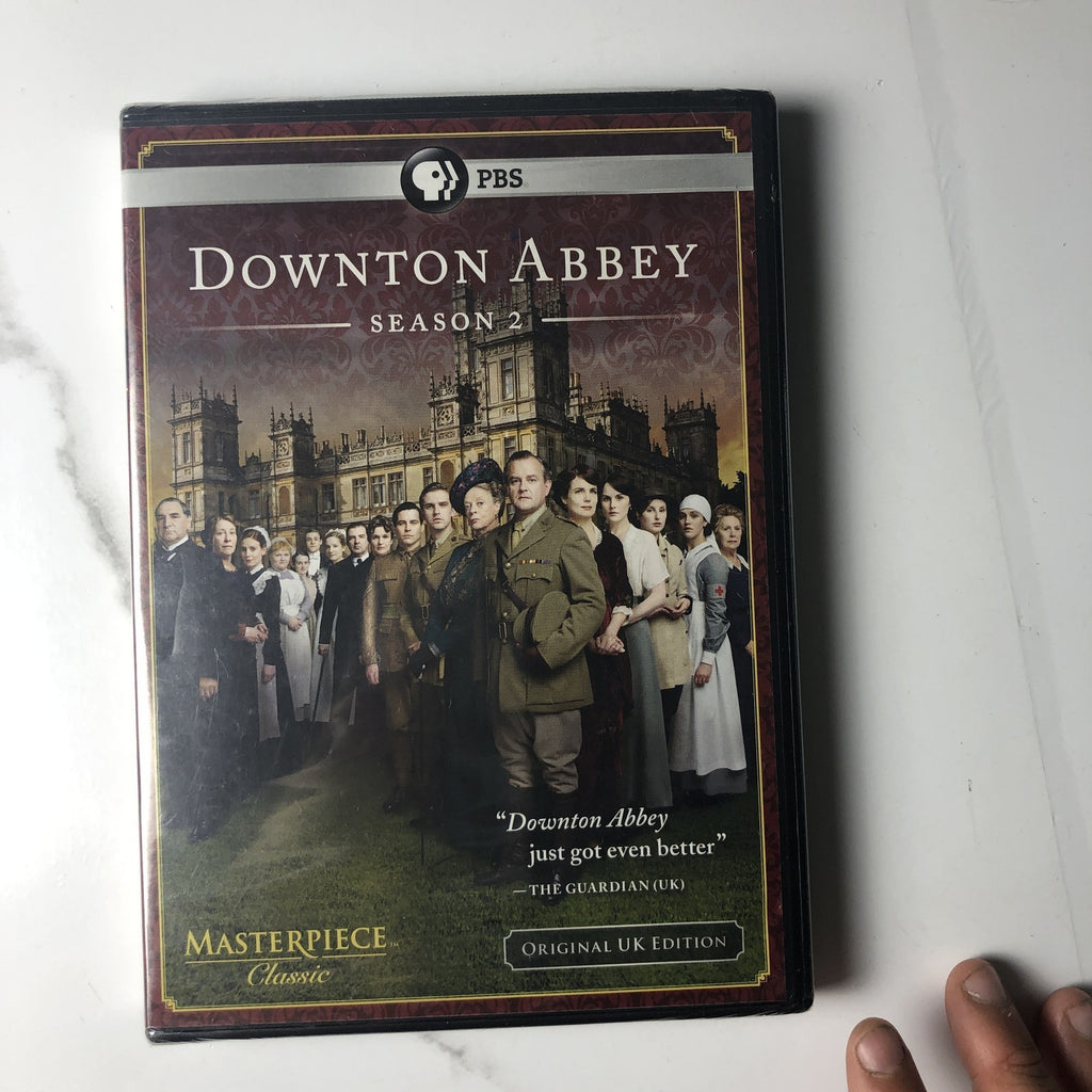 PBS 4-DVD set featuring factory sealed Downton Abbey Seasons 1 and 2 and Dr. Steven Gundry The Longevity Paradox