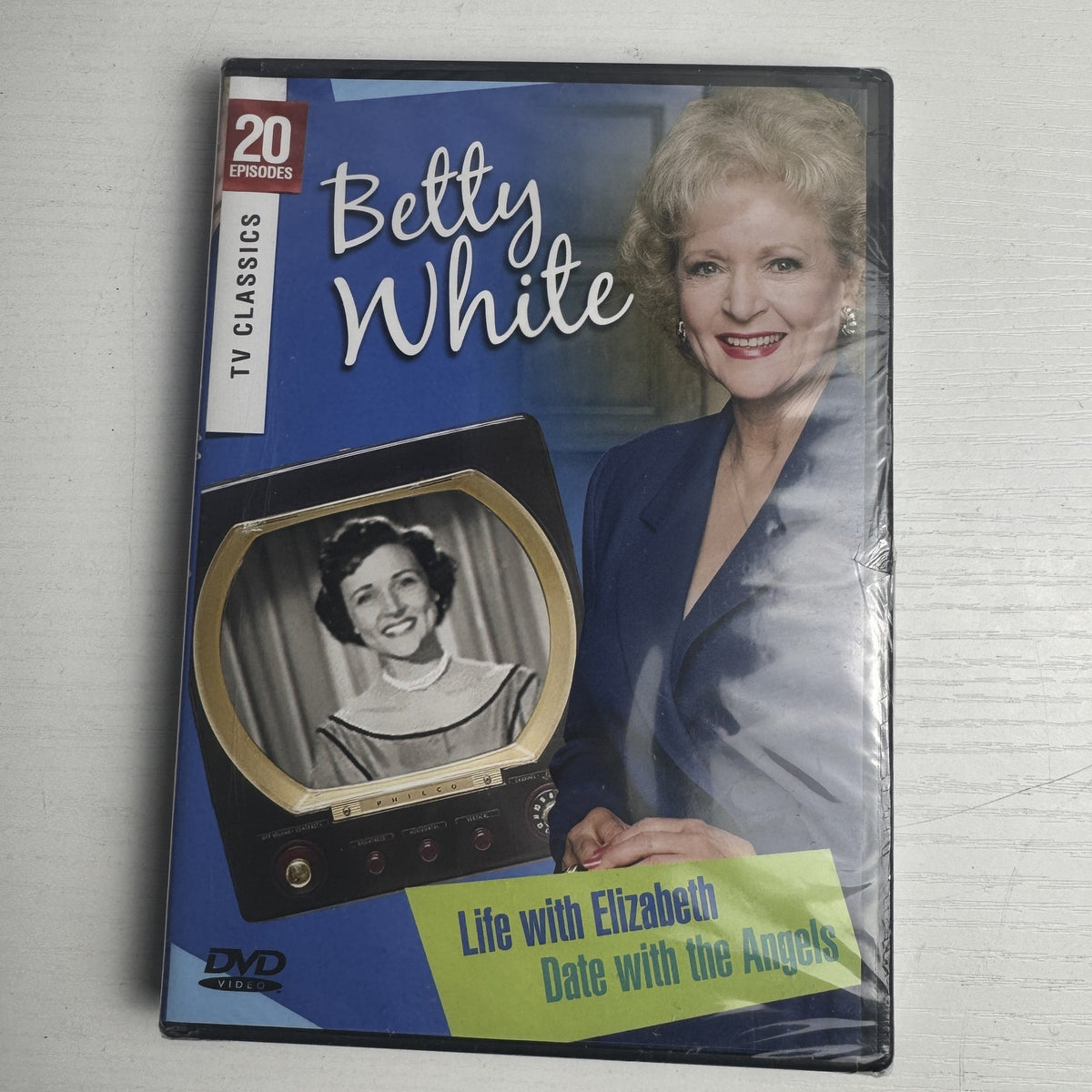 Brand new factory-sealed 4-DVD set featuring Dr. Steven Gundry's Longevity Paradox and Betty White TV Classics.