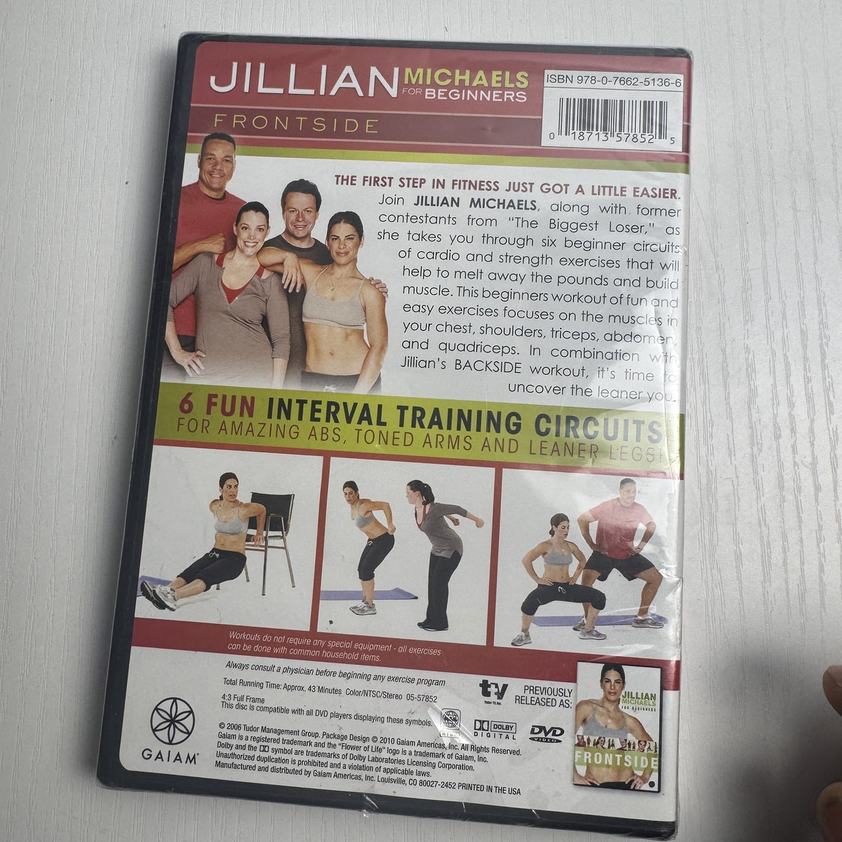 Set of four factory-sealed DVDs including White Pass Yukon Route documentaries and Jillian Michaels fitness workouts.