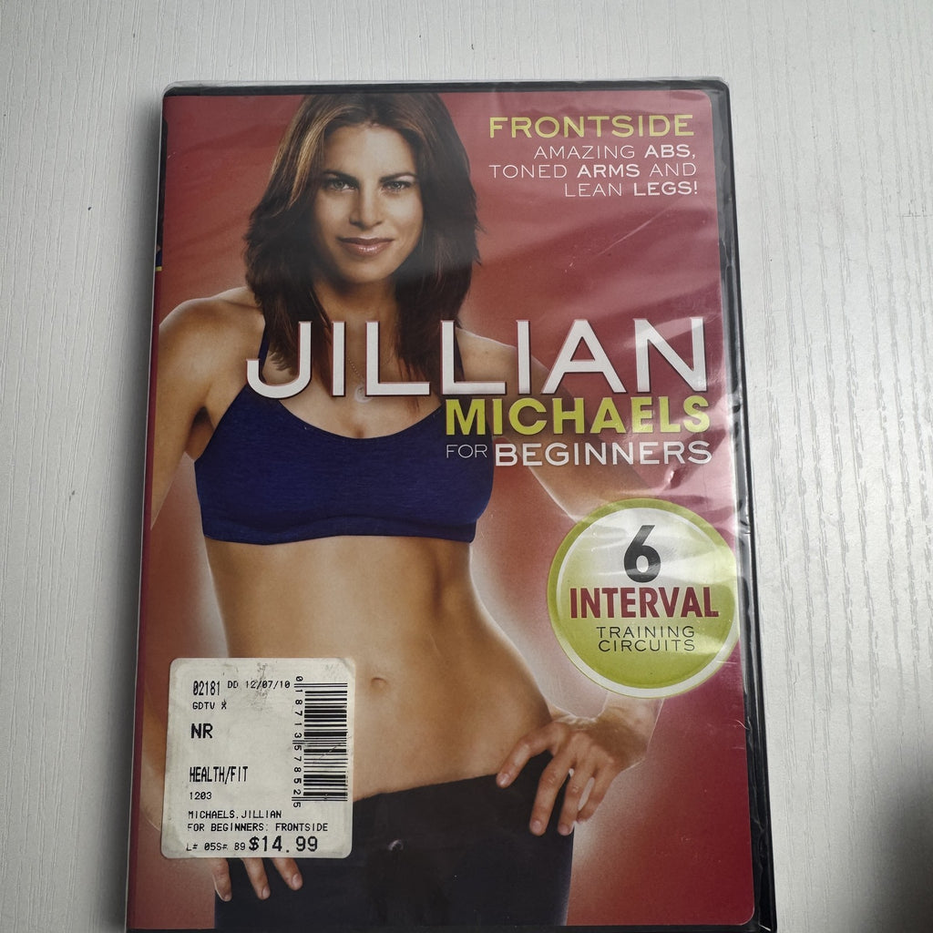 Set of four factory-sealed DVDs including White Pass Yukon Route documentaries and Jillian Michaels fitness workouts.