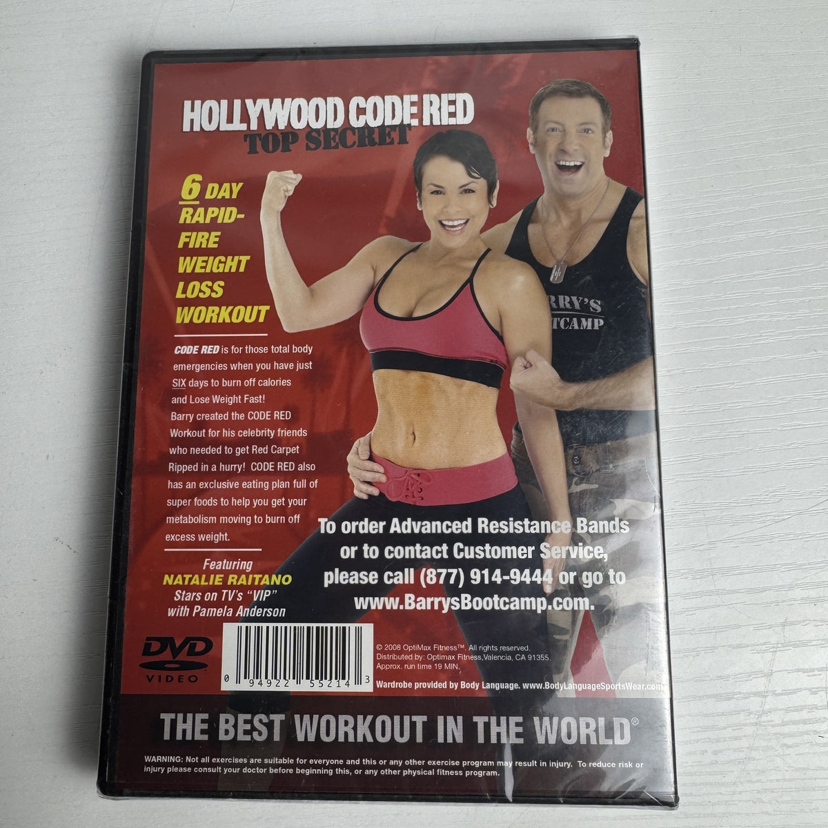 Lot of 4 brand new sealed fitness and exercise DVDs including Power 90X and Barry's Bootcamp.