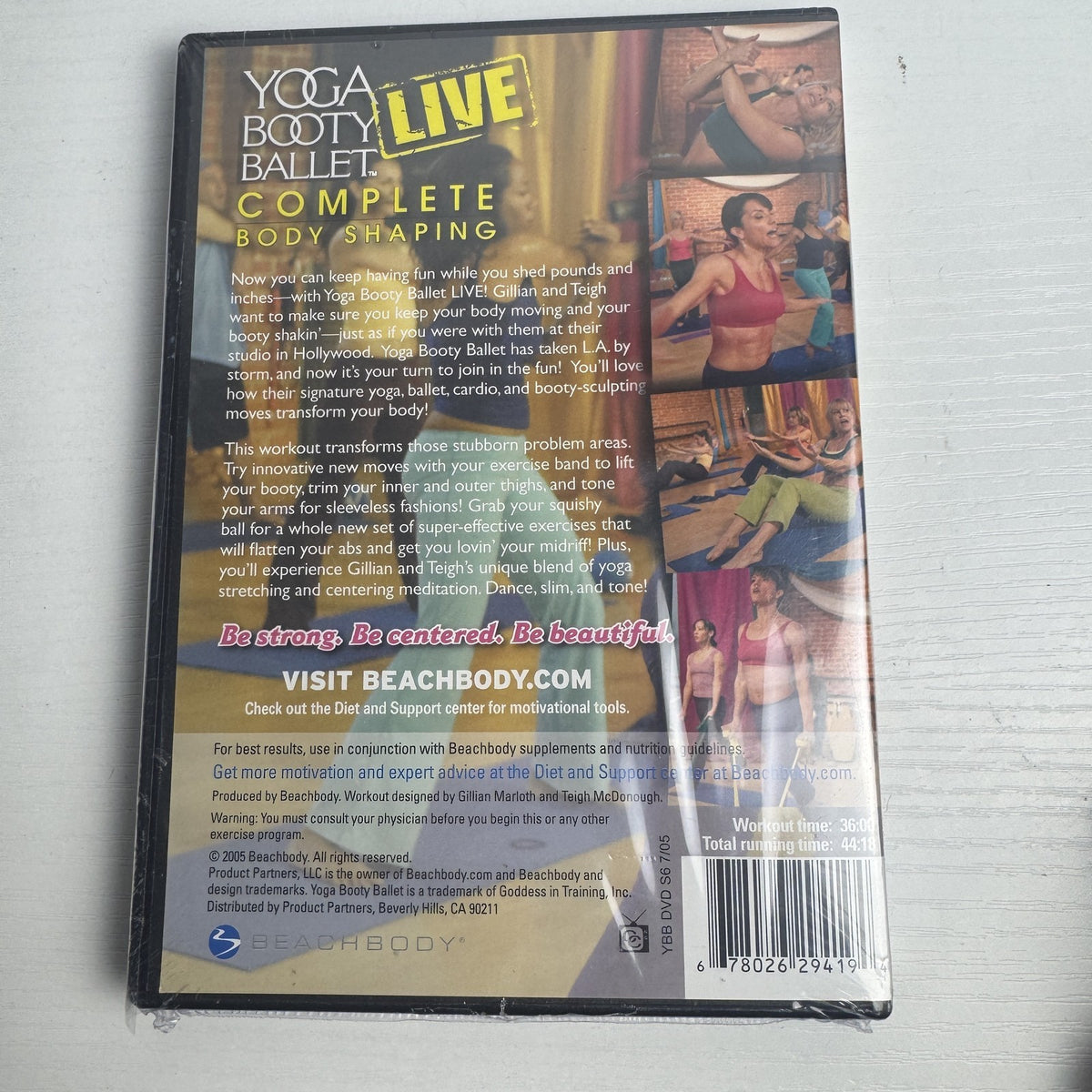 Lot of 4 brand new sealed fitness and exercise DVDs including Power 90X and Barry's Bootcamp.