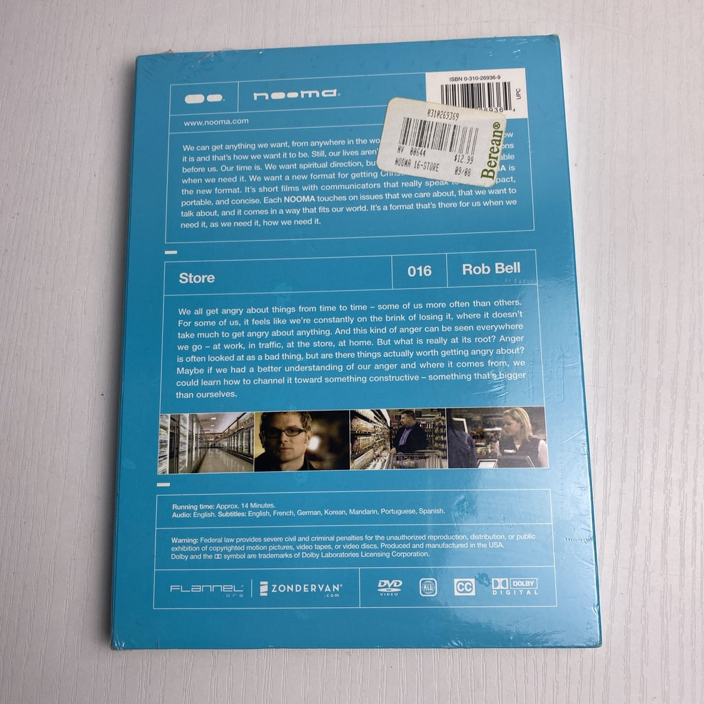 4-disc Faith and Family DVD set featuring Superbook, NOOMA, and First Landing, factory sealed in original plastic.