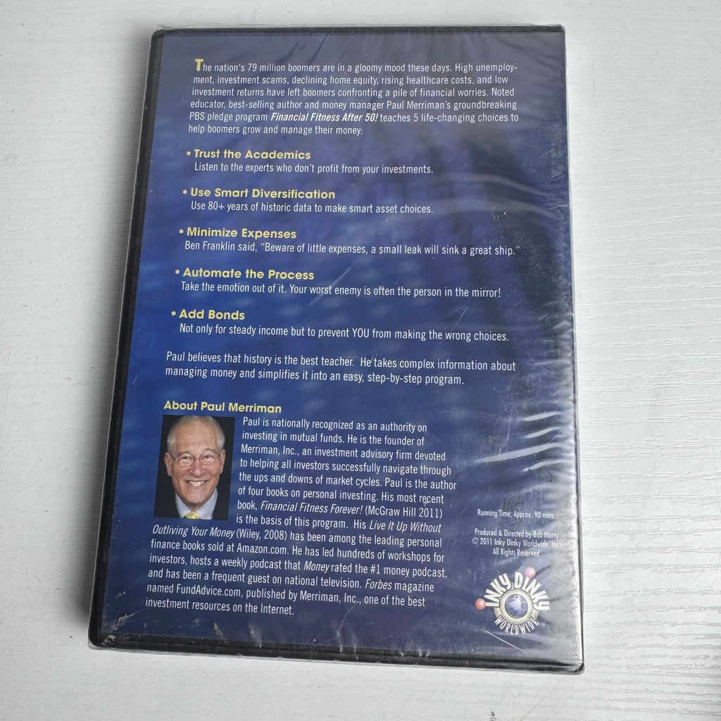 Factory-sealed retro fitness and wellness media lot featuring four DVD and VHS titles including Crunch and The Firm.