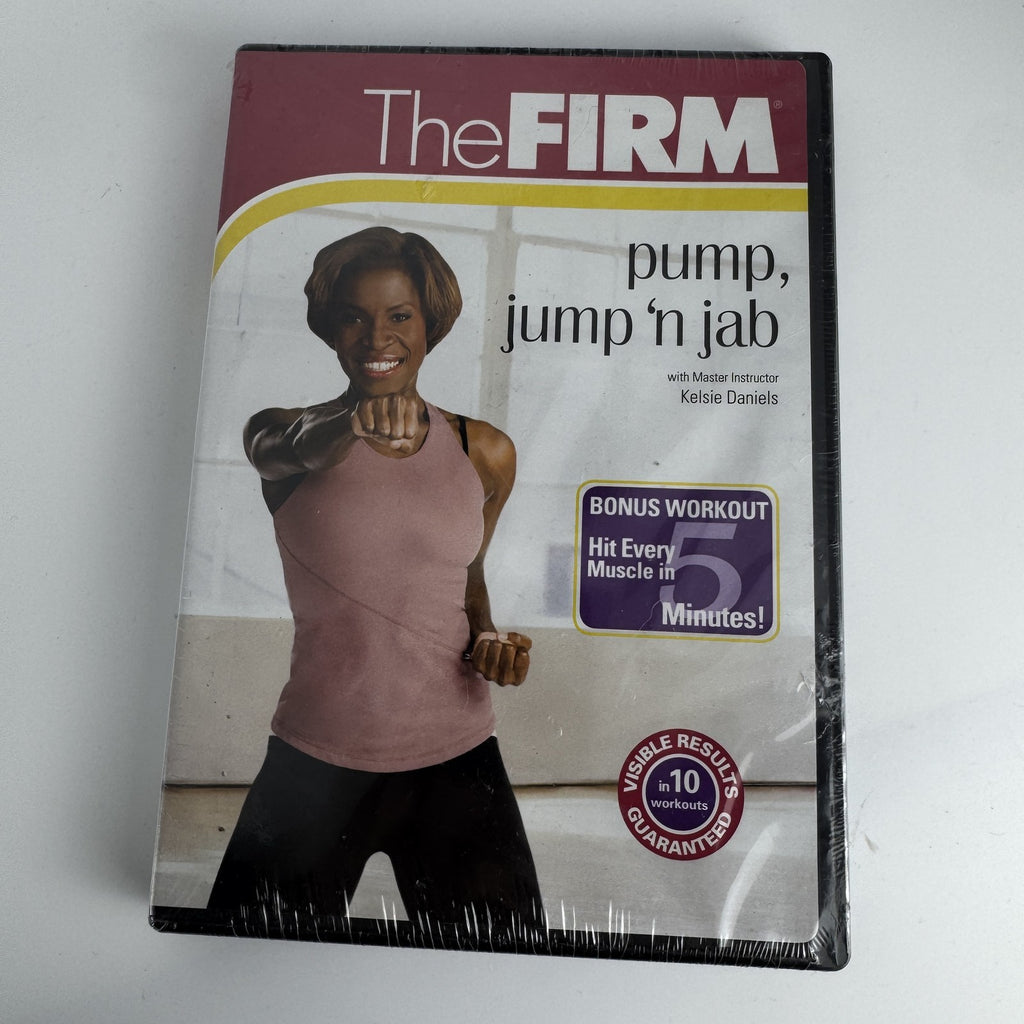 Lot of four brand new factory-sealed fitness DVDs and audio CD featuring The Firm and South Beach Diet.