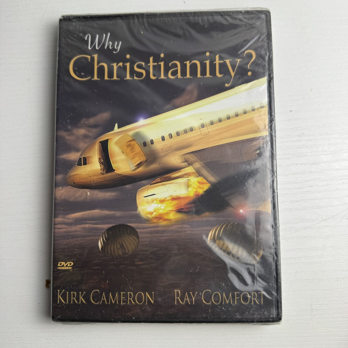 Sealed 4-pack DVD lot featuring Andy Griffith Show, Bonanza, Hunter, and Why Christianity