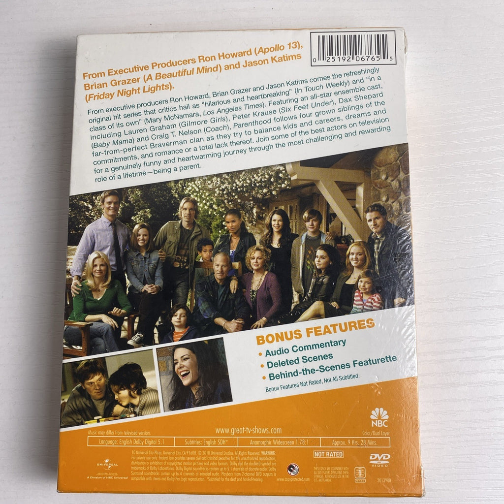 Four brand new factory-sealed TV show DVD box sets including Outlander, Parenthood, Highway to Heaven, and Jack Benny.