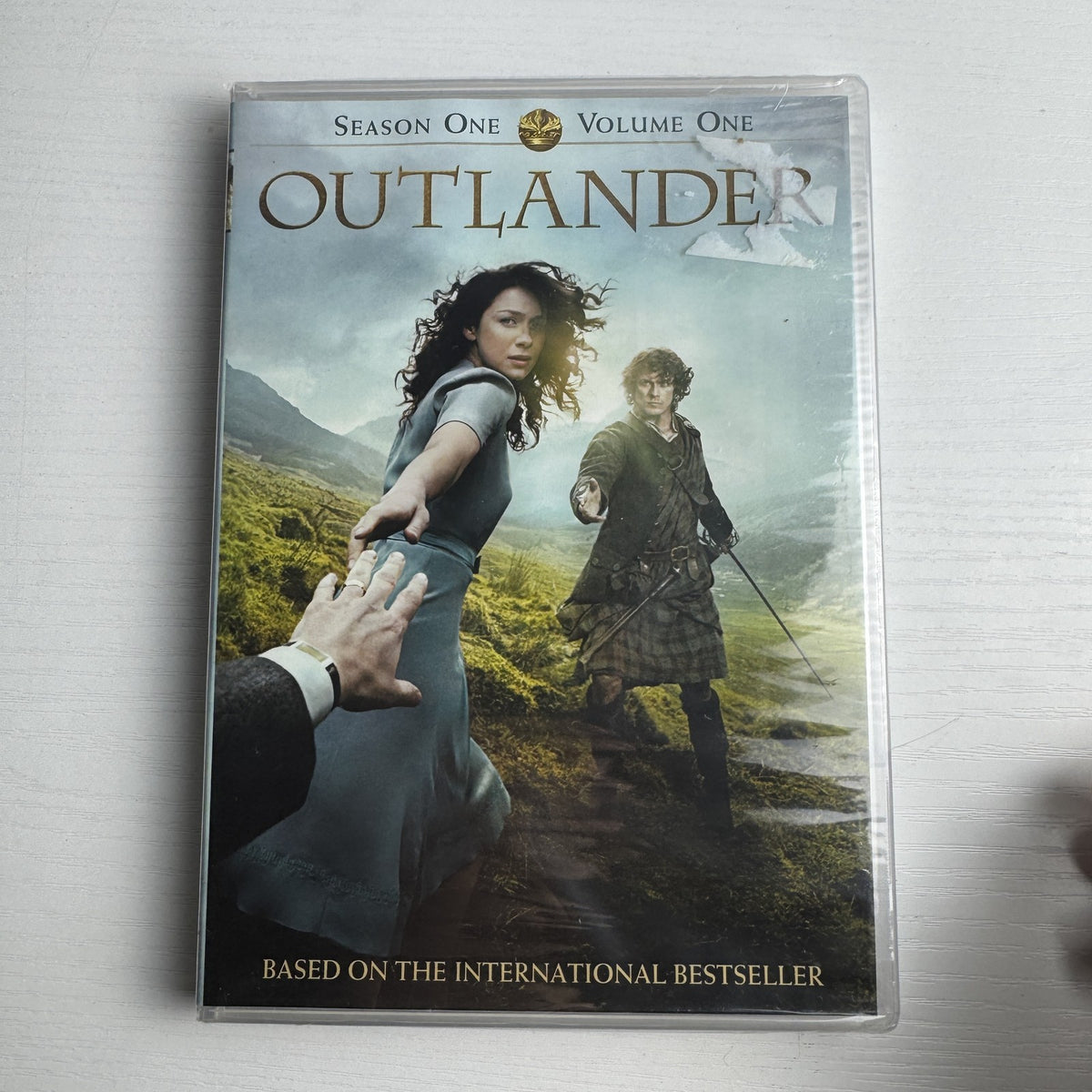 Four brand new factory-sealed TV show DVD box sets including Outlander, Parenthood, Highway to Heaven, and Jack Benny.