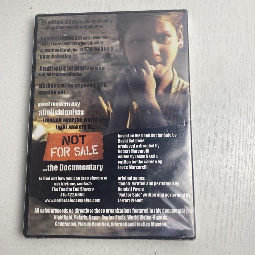 Set of 4 brand new sealed documentary DVDs including George Stevens, Mr Foster, Alcatraz, and Not For Sale.