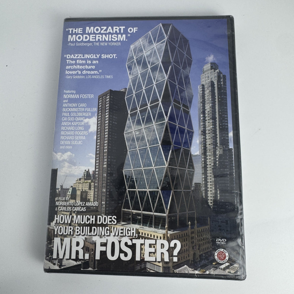 Set of 4 brand new sealed documentary DVDs including George Stevens, Mr Foster, Alcatraz, and Not For Sale.